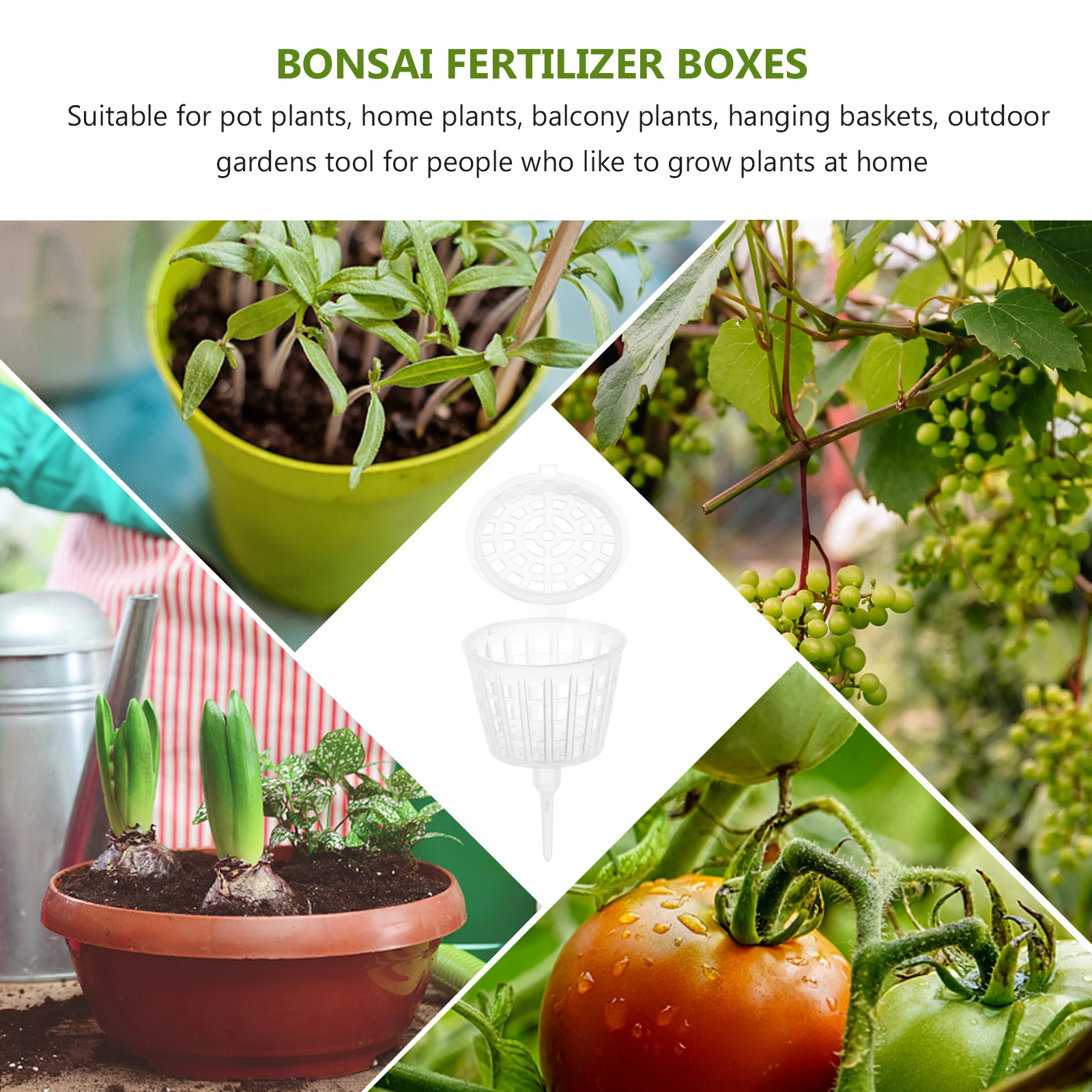 

30 Pcs Boxes Stainless Steel Bonsai Planting Containers Gardening Tools Home Balcony Outdoor Use Soil Insertion