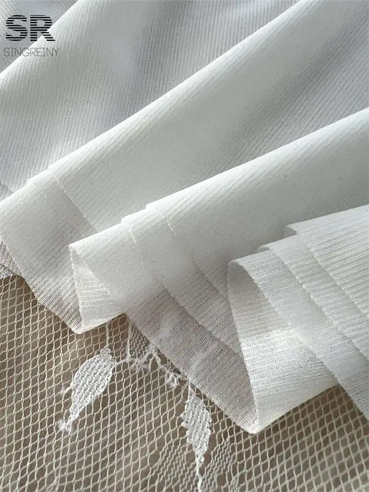BabYoung ไม่สม่ําเสมอ Ruffles ผู้หญิงแขนกุด Slim SHEER Design ลูกไม้ Splice ฤดูร้อนพื้นฐานเซ็กซี่ Sundress