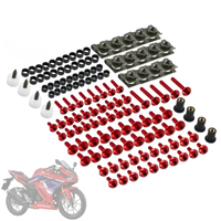 177PCS Fastener Clips Screw for Honda CBR600RR CBR1000RR CBR 600 F2 F3 F4 CBR 600 RR 1000 RR 900 929RR 650R CNC Fairing Bolt Kit