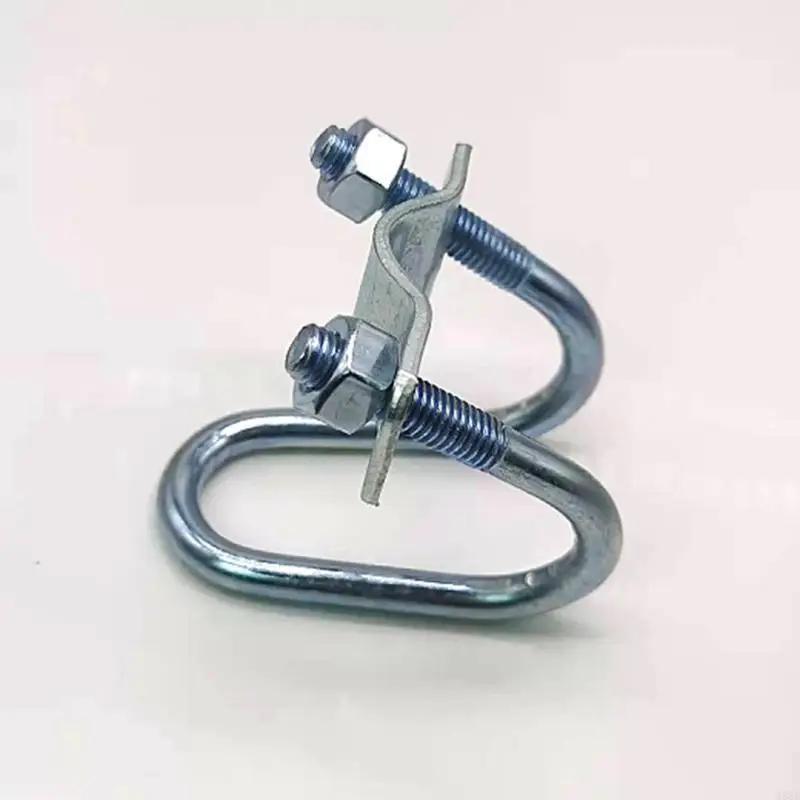 10pcs Logam Konektor Pipa Klem Double Fixator Buckle M68e