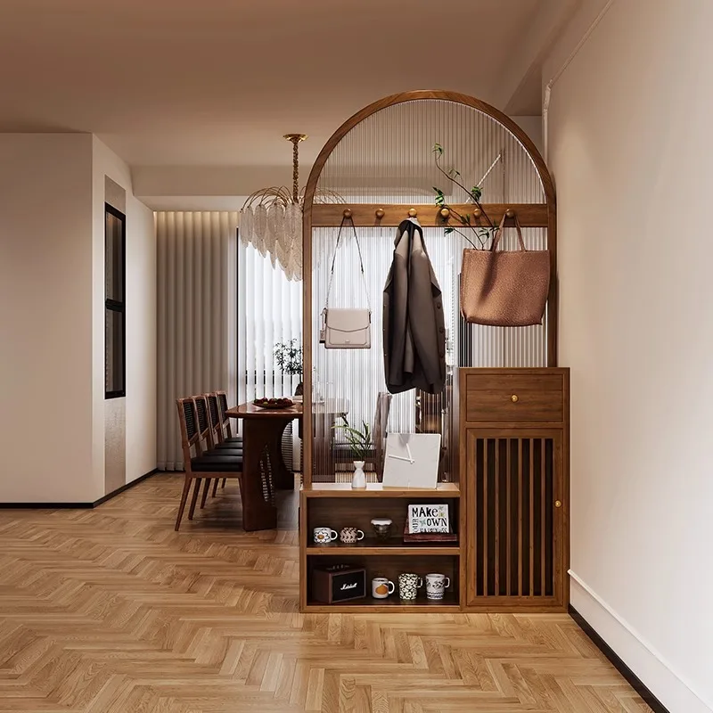 ภาษาฝรั่งเศสคํายุคกลางเสื้อผ้าตู้ห้องนั่งเล่นไม้รองเท้าแขวนเสื้อผ้าแบบบูรณาการสไตล์ห้องนั่งเล่นเฟอร์นิเจอร์ภายในบ้าน