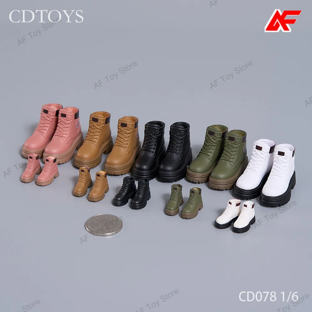 

cdtoys cd078 cd079 1/6 1/12 Scale Work Shoes Boots Model Fit For 6'' 12'' TBL PH JO ANT Male Female Action Figure Body Dolls