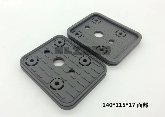 

CNC machining center suction cup adsorption pad rubber woodworking machinery parts 140*115*17 Facial