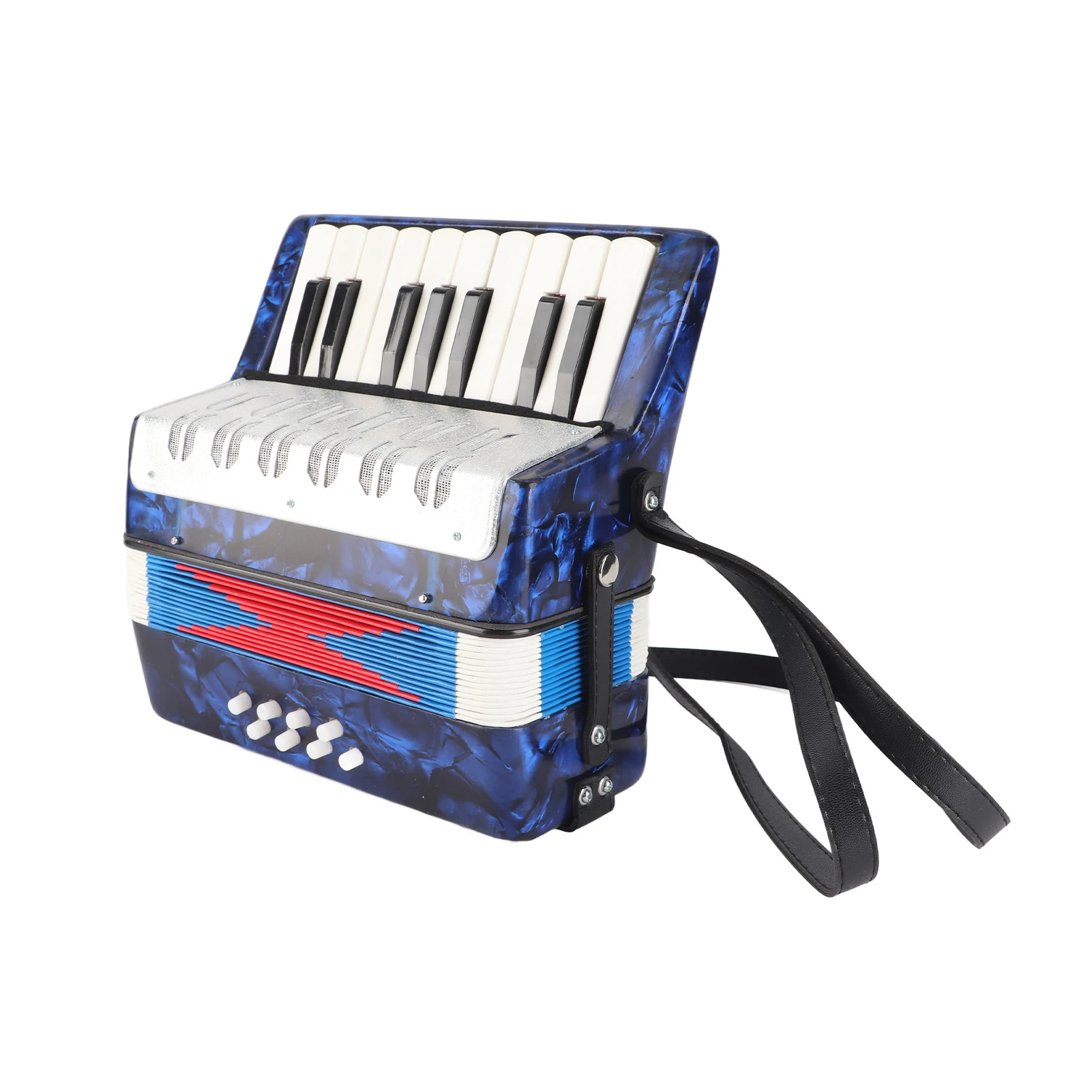 17 Key Accordion Teaching Training Interest Cultivation Musical Instrument for Children