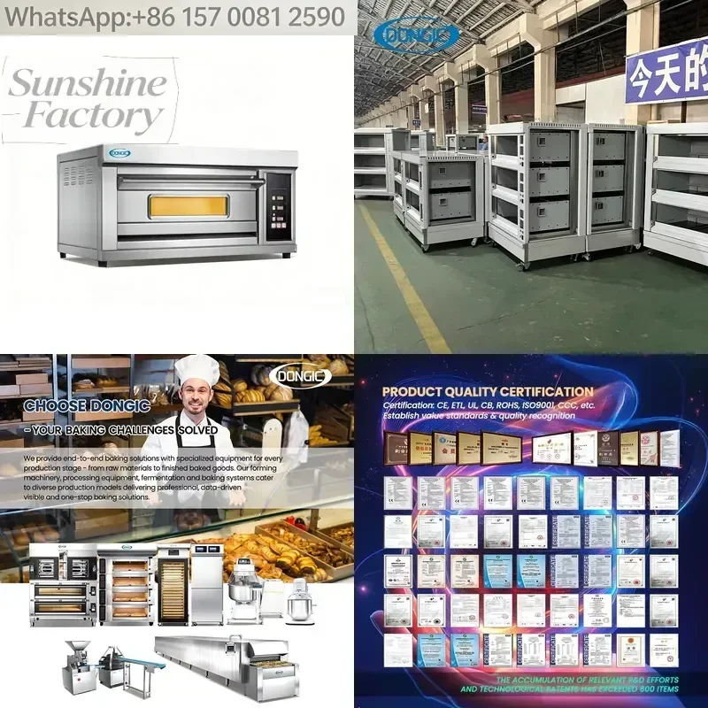 Electric Comercial Baking Oven Computer Control Optional Steam System Stainless Steel for Perfect Bread Pastry Sourdough