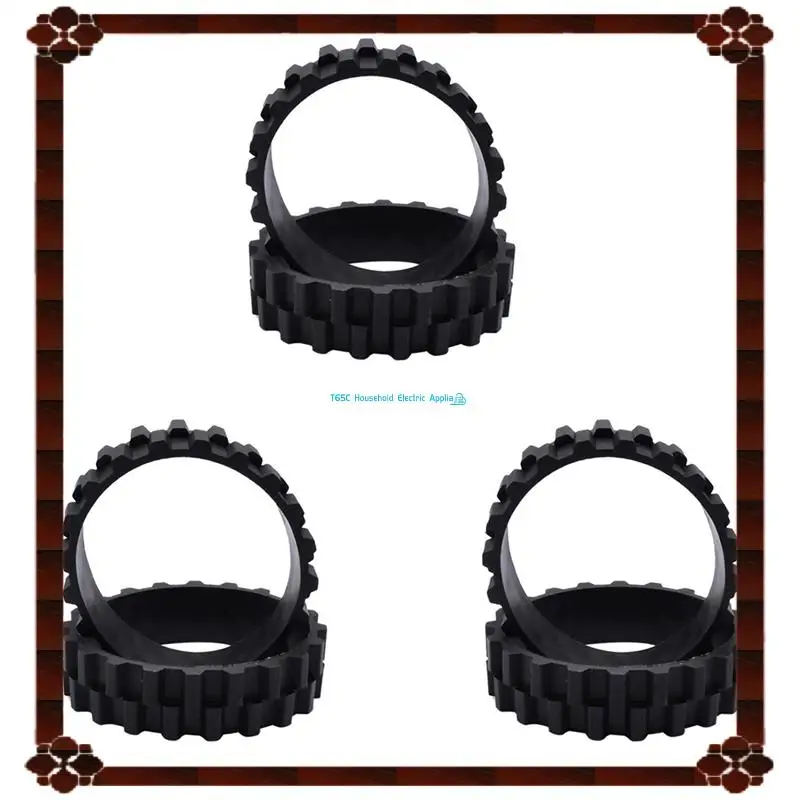 Dostawa 24-godzinna 6 sztuk opony do kół dla Xiaomi Mijia 1C/2C/3C S5 Series/T6/T7 kółka do odkurzacza robota wymiana antypoślizgowa Pa