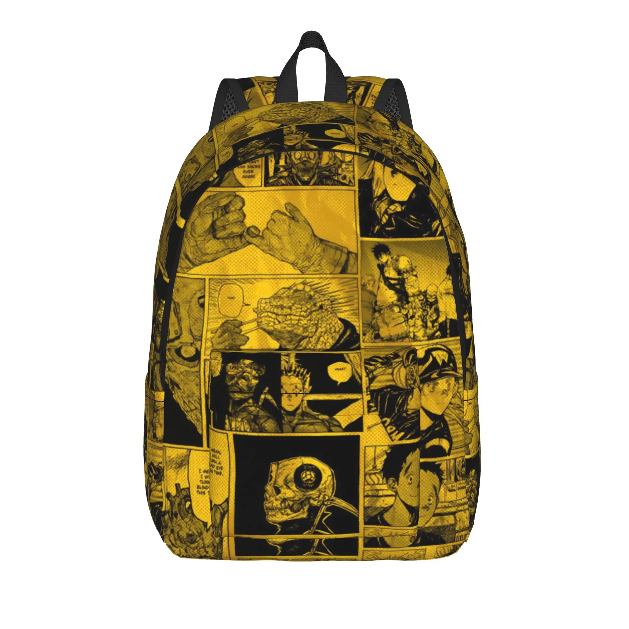 

Dorohedoro Anime Fashion Backpack Outdoor Student Work Daypack for Men Women College Shoulder Bag