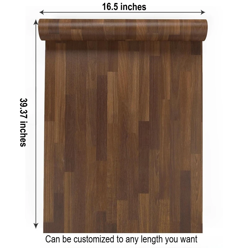 

Butcher Block Contact Paper Peel Stick Waterproof Wallpaper Removable Self Adhesive Wood Grain Vinyl Wrap Cabinets Table Walls