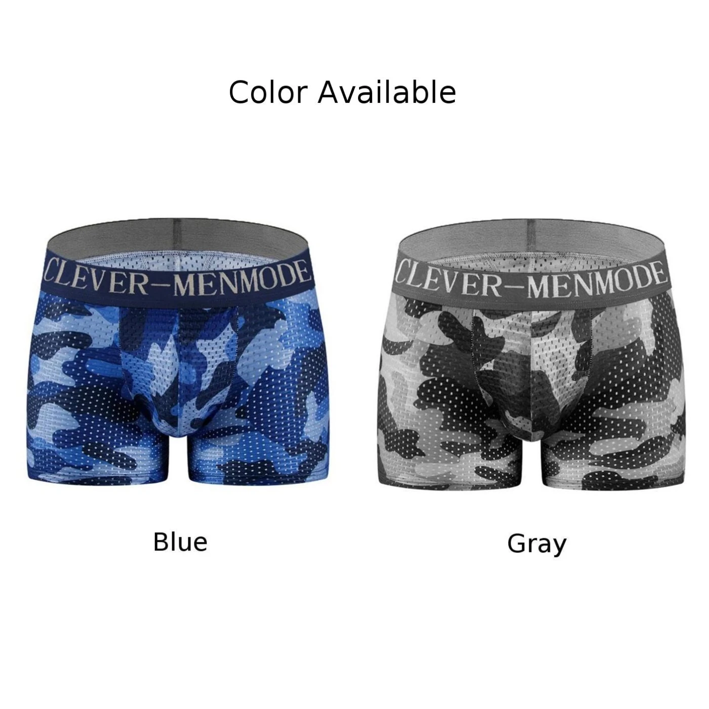 男性パンティー男性下着軽量 M-4XL メッシュ無地トランクスビキニブルーボクサーブリーフ通気性クラシック