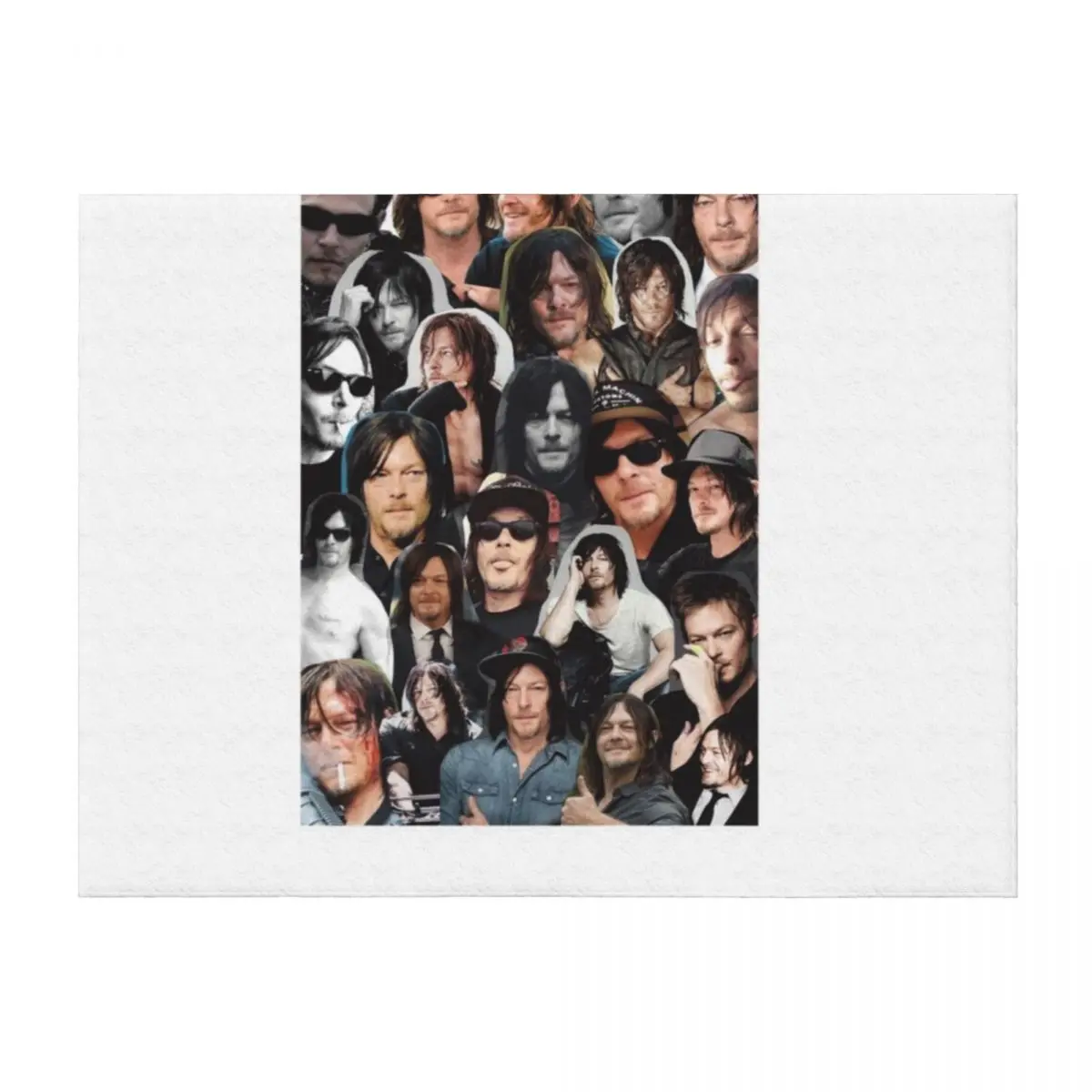 

Norman-Reedus-Collage Throw Blanket Cute halloween For Decorative Sofa Luxury Throw Blankets