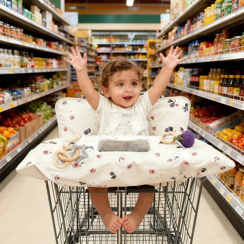 Baby High Chair Booster - Housse de chariot de courses pour