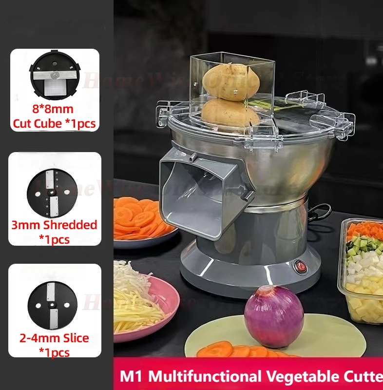 HomeWare متعددة الوظائف قطاعة الخضراوات صانع قطع الفاكهة مكعب قطع التقطيع تقطيع عيار كبير مدخل منتج أغذية