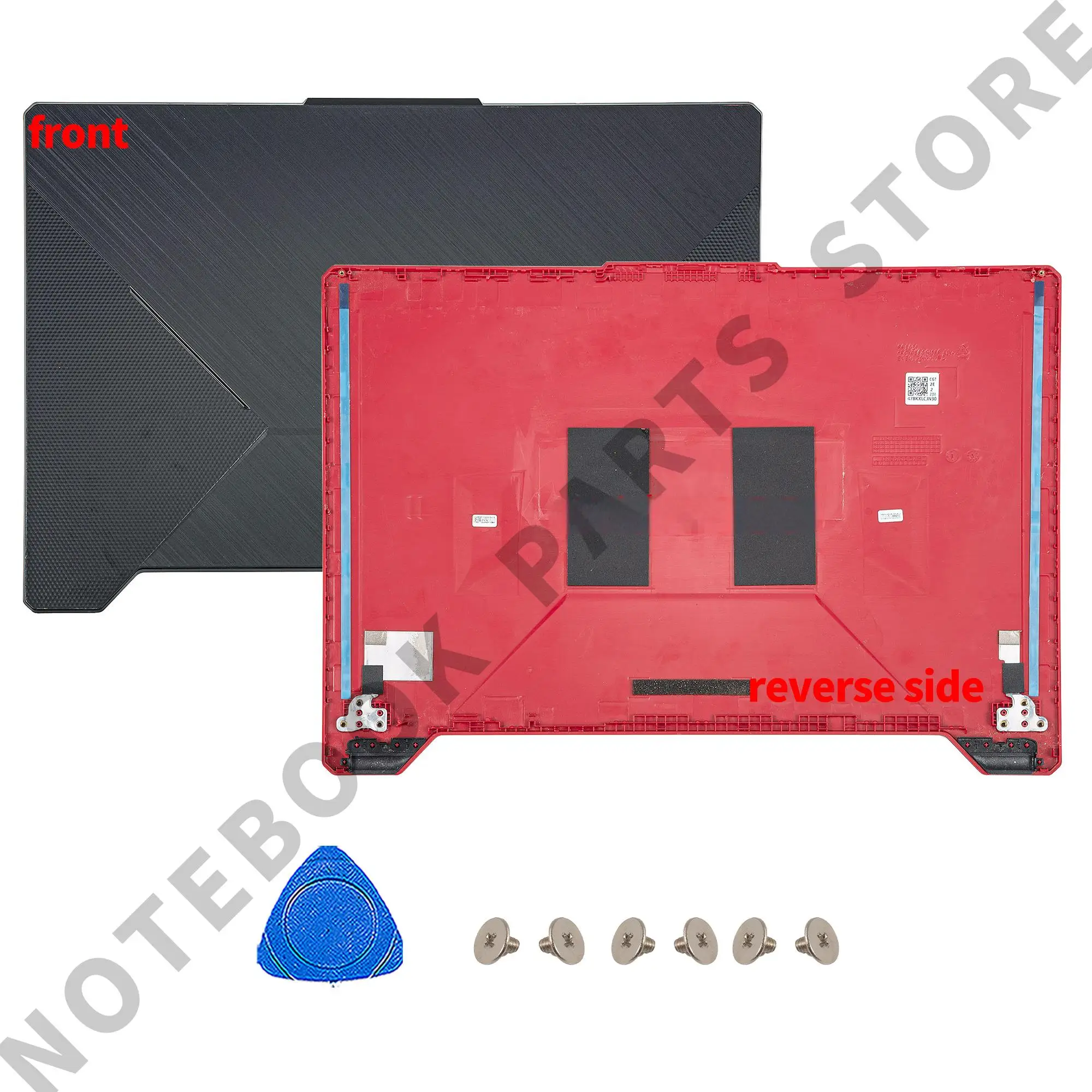 New Parts For FX506 FX506HC FX506HE FX506HM LCD Back Cover Top Lid Front Bezel Hinges Laptop Cases Replacement