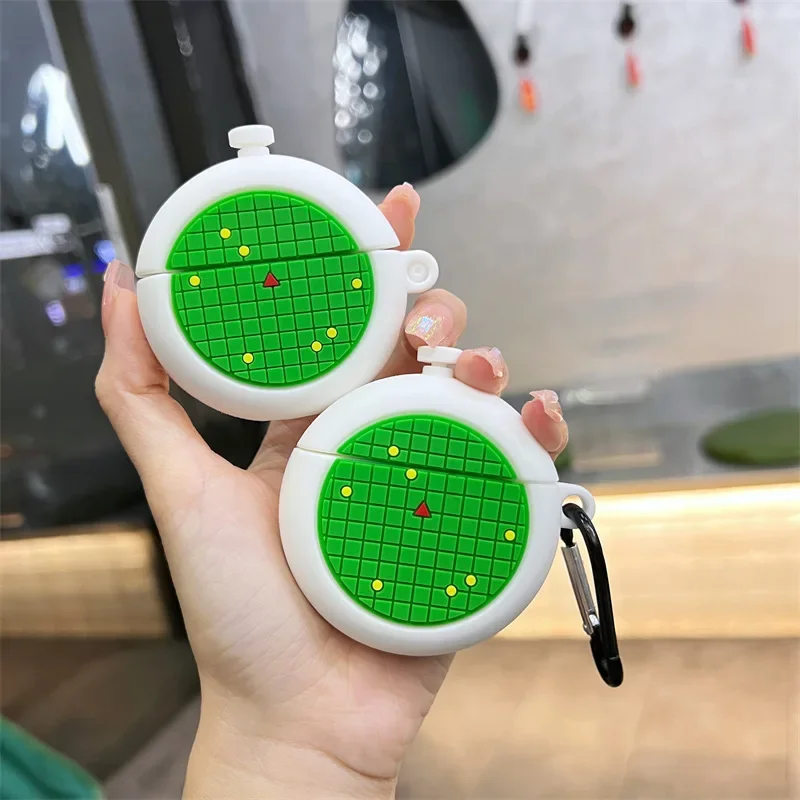 

Creative Silicone Case for AirPods 4 Airpod 1 2 3 Pro Pro2 Bluetooth Earbuds Charging Box Protective Earphone Case Cover
