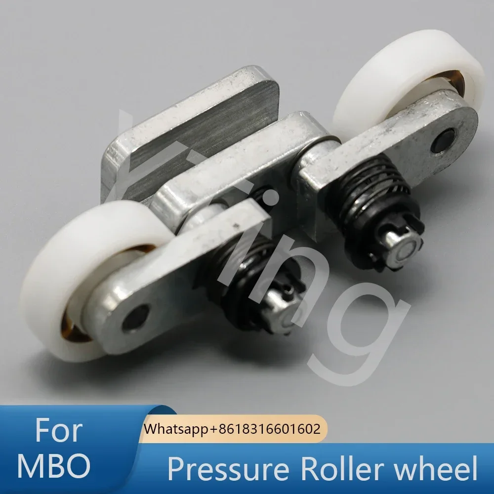 High‑Wear‑Resistant Pressure Roller Wheel Replacement Spare Part For MBO Stahl Folding Machine Paper Feeding System
