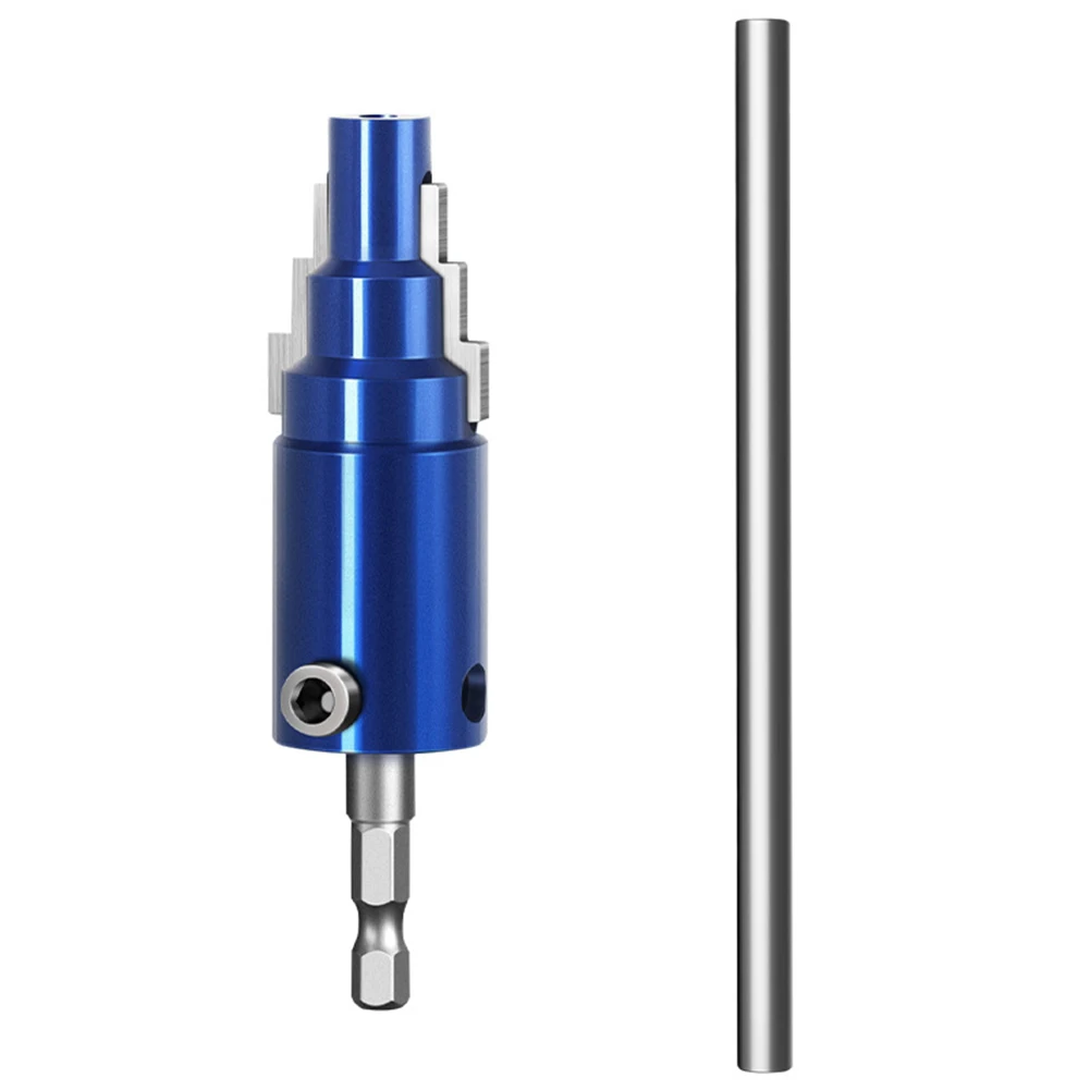 Broken Pipe Valve Extractor Tool For Removing Rusted Faucet Bolts Angle Valves With Electric Drill Or Manual Wrench Silver