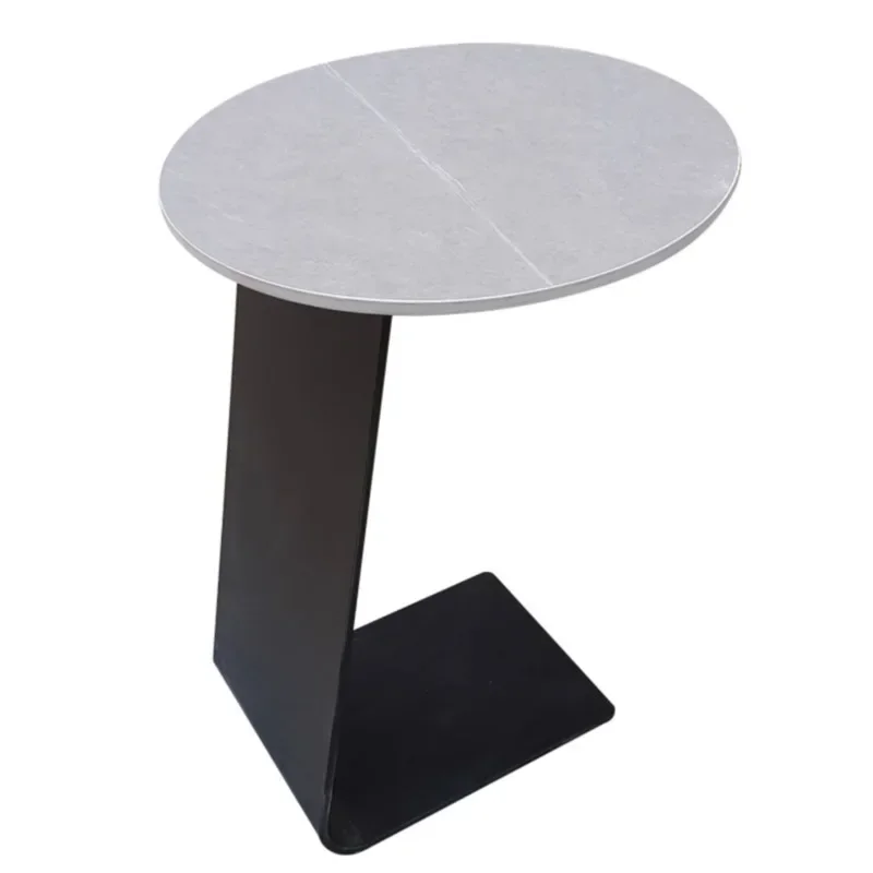 C Shape Rock Board Tea Table Bracket Simple Iron Metal Table Leg Creative Furniture Cabinet Support Feet
