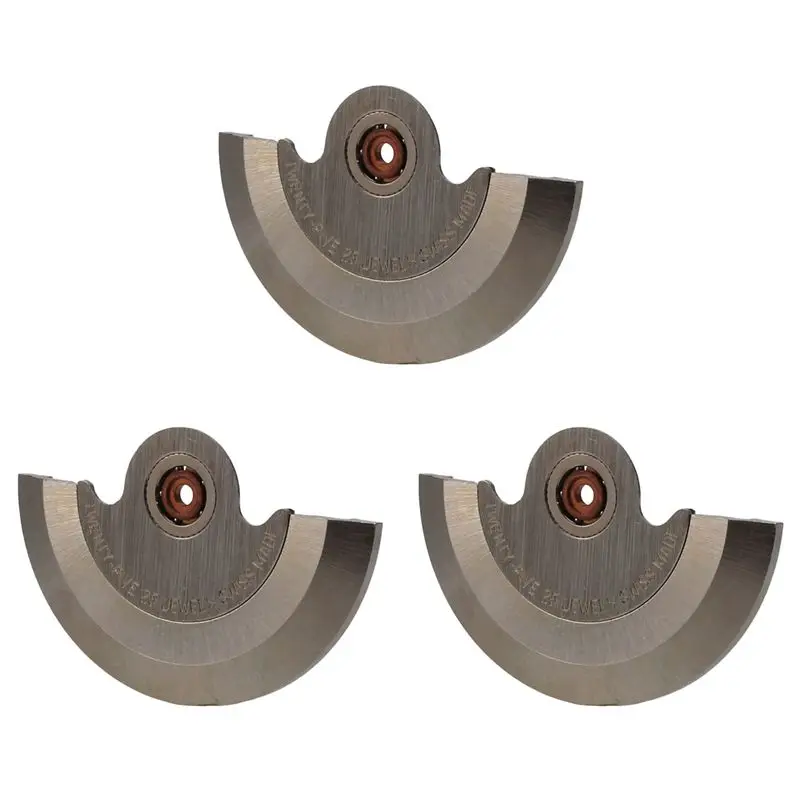 ABLQ 3X Stainless Steel Watch Replacement Accessories Oscillating Weight Rotor For ETA 2824 2834 2836 Watchmaker Repair Tools
