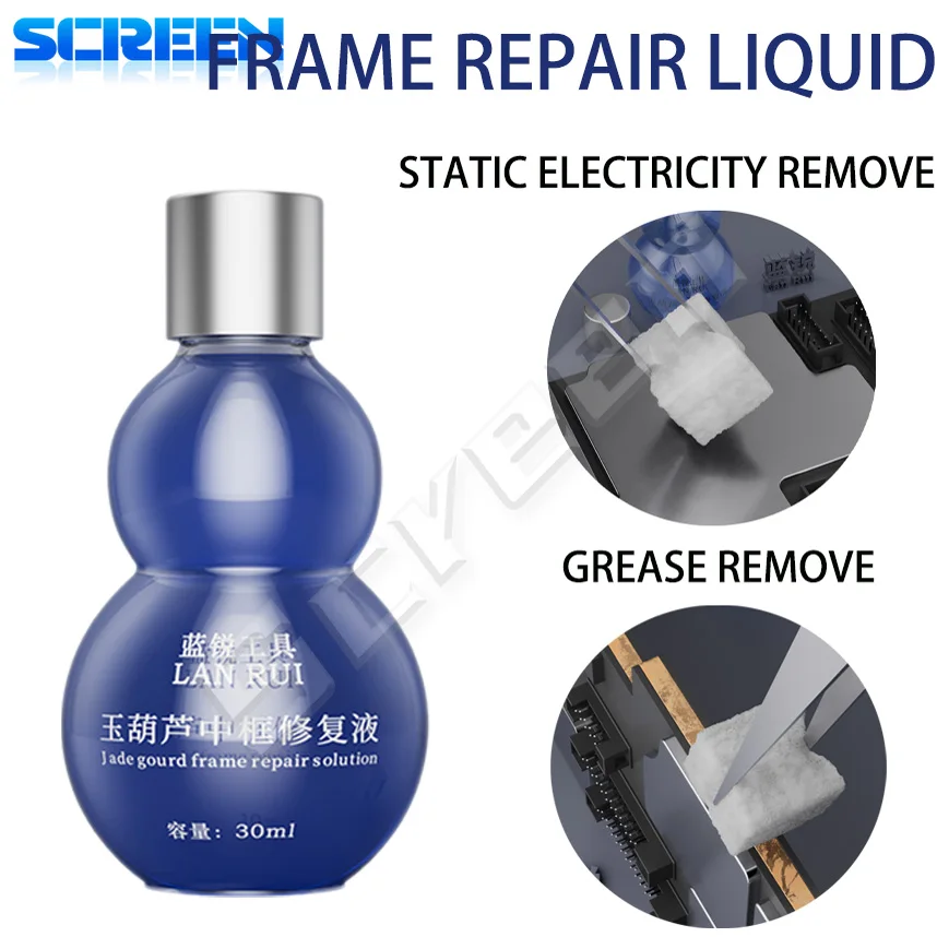 

LANRUI Jade тыква ремонт рамки жидкость ПК колодка ТЕЛЕФОН материнская плата средняя рамка обесцвеченные защитные чехлы Чистка