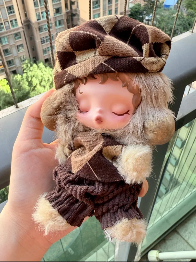 جديد Sp ملابس الطفل ضوء النسيج حديقة الشتاء حركة دمية الفينيل الملابس Mumu Zhaohui علامة استبدال لطيف ورائع