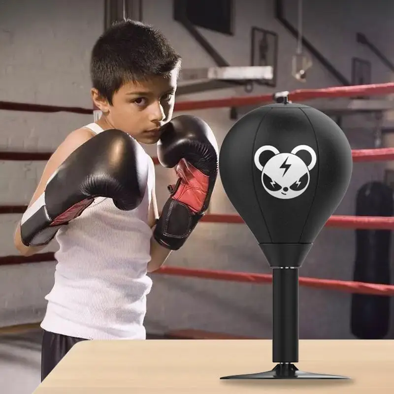 Punching Bag Desktop Punching Bag Stress Buster With Suction Cup Desk Table Boxing Punch Ball Suction Cup Reduce Tension Toys