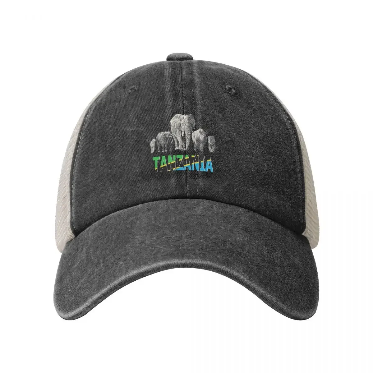 Africa's Big Five Tanzania Pride Wildlife Baseball Cap hard hat Sunscreen Anime Golf Women Men's