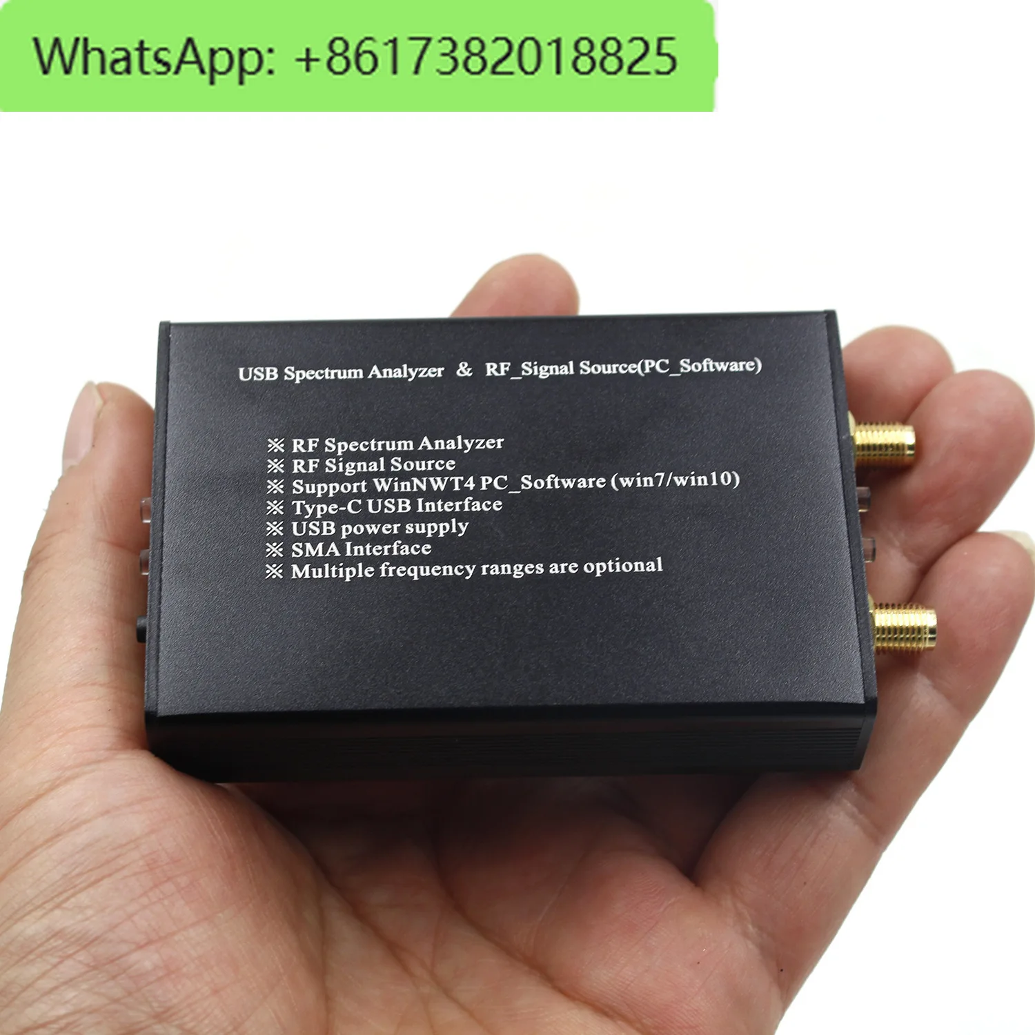 

Alloy Housing, Spectrum Analyzer USB 35-4400M Signal Source with Tracking Source Module RF Frequency Domain Analysis