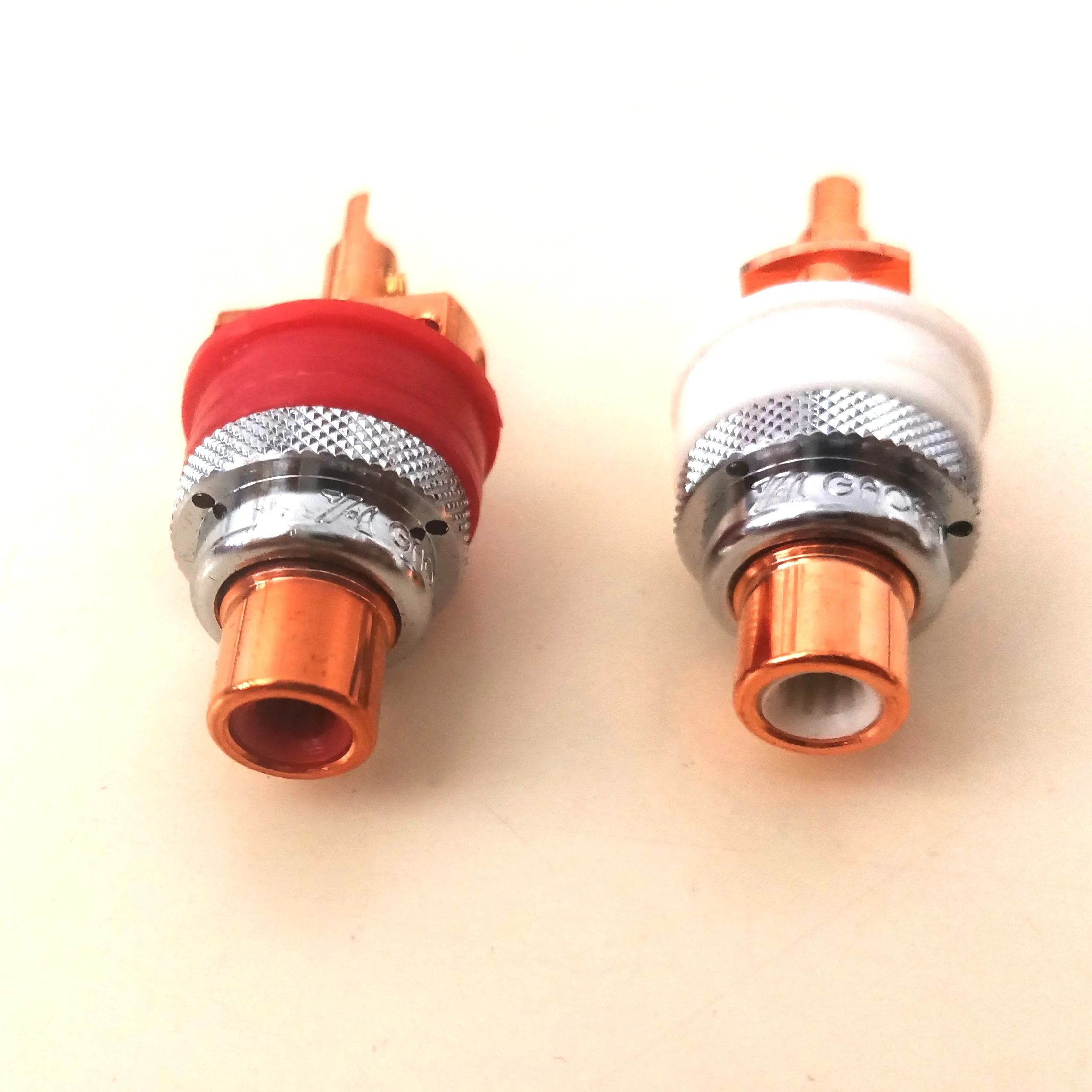 Gaofei Conector RCA Hembra Latón Alta Calidad Audio - imagen 4