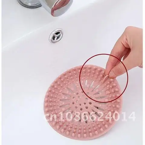 Strainer Sewer Outfall Kitchen Sink Filter PVC Drain Hair Catcher Cover Lavabo Kitchen Gadgets Accessories 5 colors