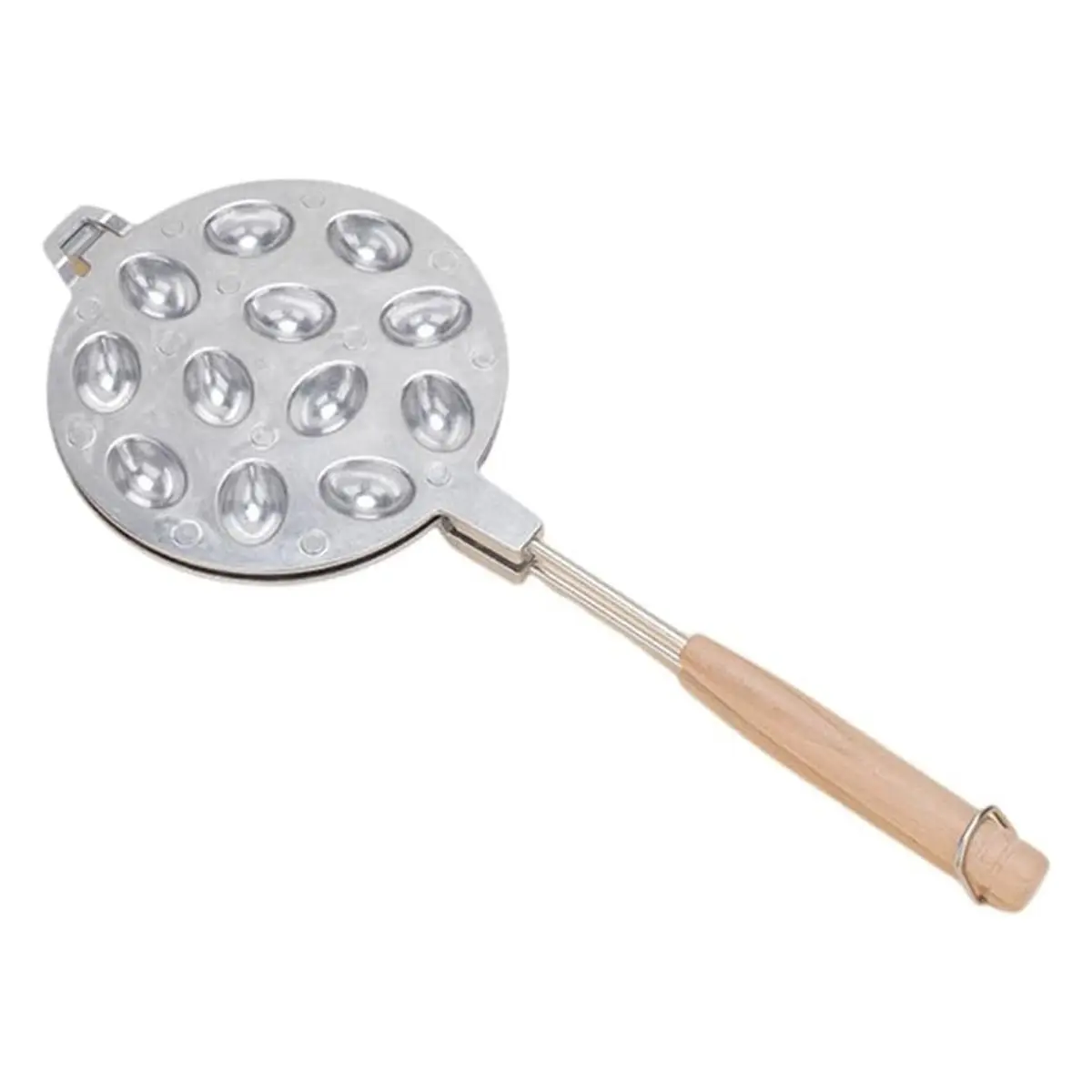 2026 NEW Cookie Assorted Maker,12 Form Skillet,Oreshki Mold,Cookie Candy Maker Griddle - Walnut Press Pastry