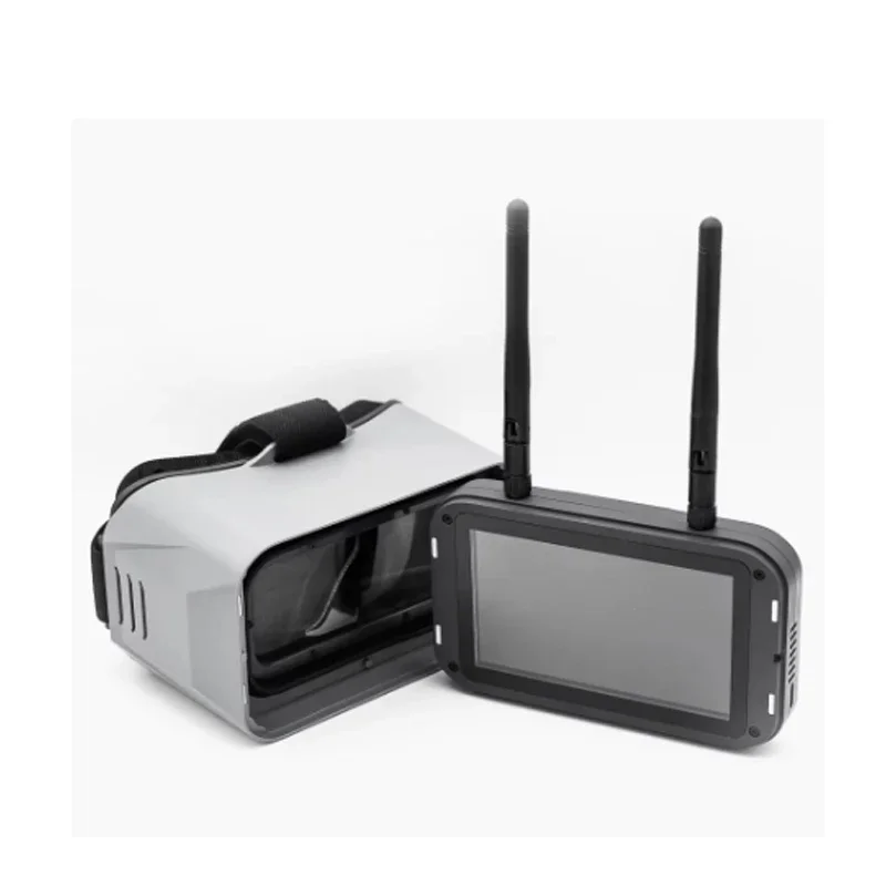 EMAX Transporter II 2 HD FPV نظارات 720 × 1080 4.45 بوصة شاشة هوائي HDZero حملق ل RC FPV سباق الطائرة بدون طيار كوادكوبتر