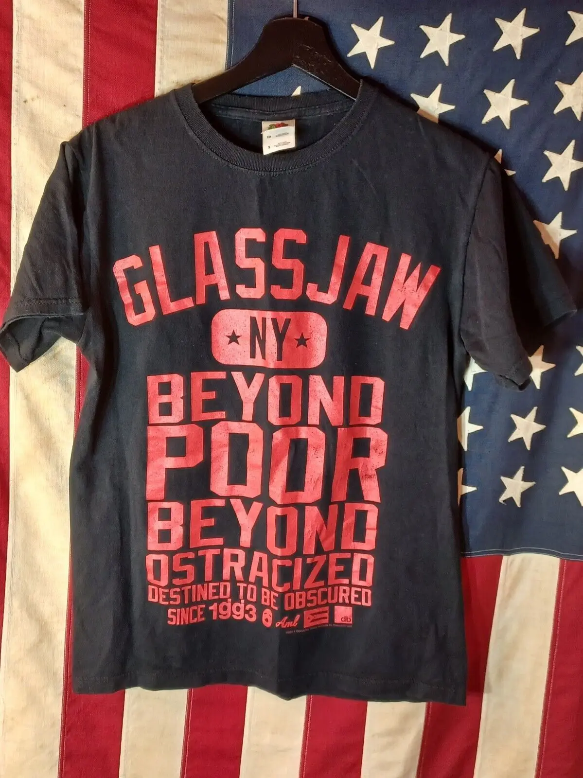 Glassjaw Band Shirt Hardcore 2000S Y2K 2011 Deftones Head Automatica Screamo