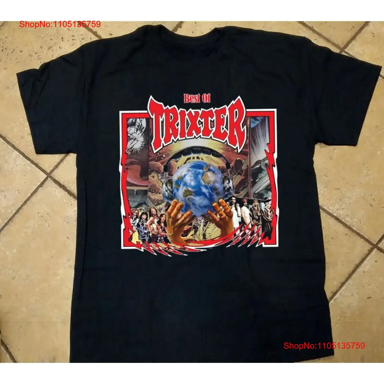 Trixter Best Of T Shirt todas las tallas S a 5XL GE077 vintage lavado ropa de calle Unisex versátil ligeramente Top para uso diario