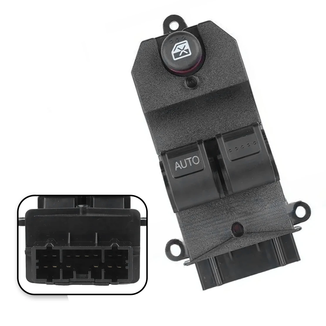 

LHD Electric Power Master Window Lift Switch Control 35750S5PA11ZA 35750SCVA01 Fit for Honda Civic 2001 2002-2005 Black Plastic