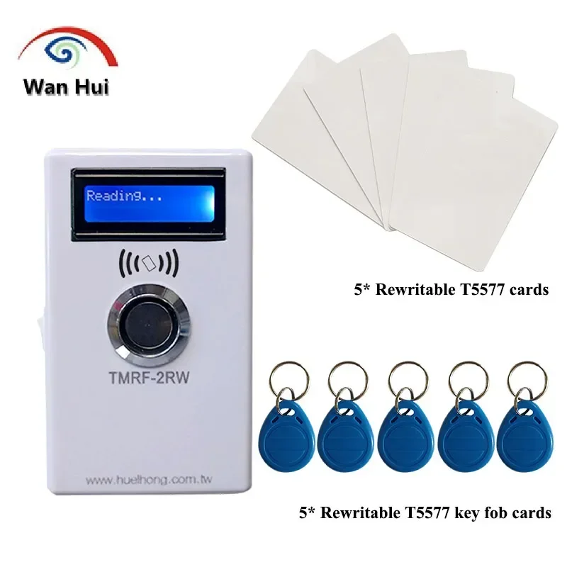 RFID Copier Duplicator 125khz iButton Reader Programmer Cloner Token Tag Clone NFC Decoder TM ID Access Card DS1990A T5577 Key