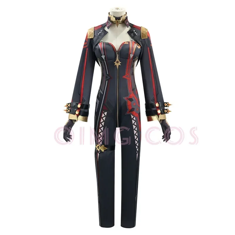 جينشين إمباكت مافيكا أزياء تنكرية موحدة شعر مستعار أنيمي أزياء الهالوين للرجال للعبة