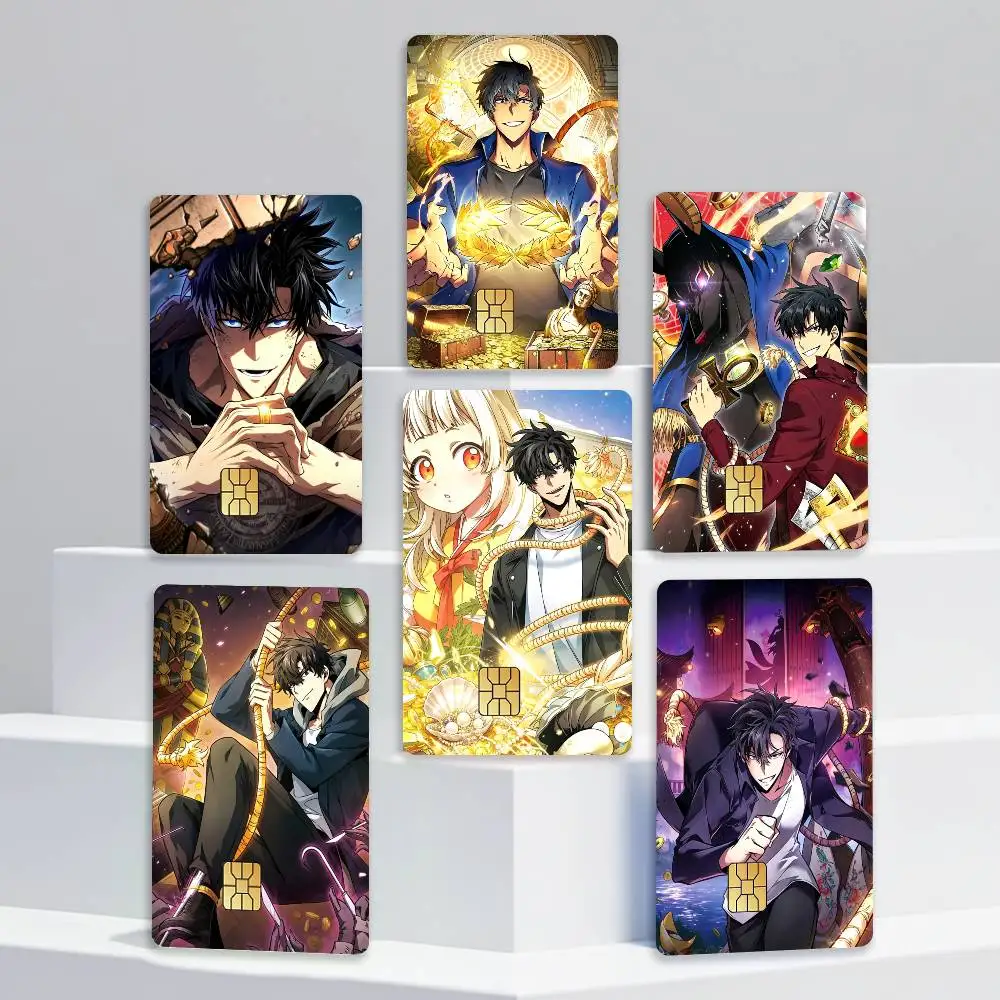 Suh Jooheon Manhwa T-Tomb Raider King Card Stickers for Bank Access Protective Waterproof Film Cover Sticker Gift