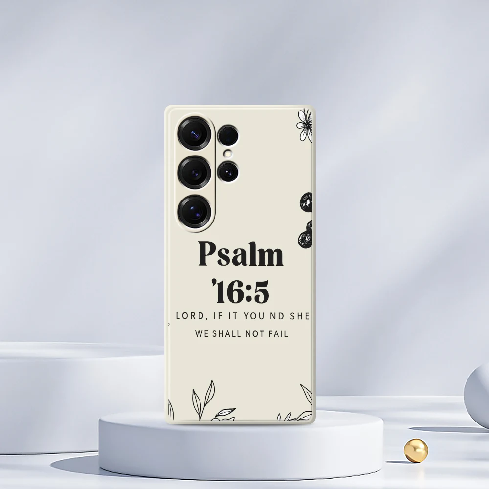 Funda de teléfono estilo palabra para Samsung Galaxy S25 S24 S23 S22 S21 S20 Ultra Plus S23 FE S21FE S20FE S10 Plus funda de silicona a prueba de golpes