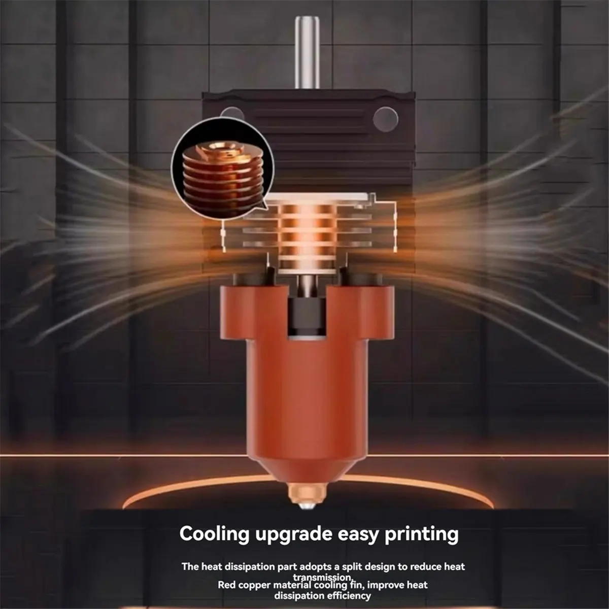 Welcome Deal-K1 Ceramic Hotend Kit -Quick Swap Nozzle, Integrated Extruder Hot End Replacement for K1 MAX, K1C 3D Printer