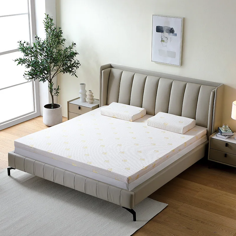 Massage Latex Thai Natural Rubber Mattress Seven Zone Human Massage Pressure Relief Ridge Protection