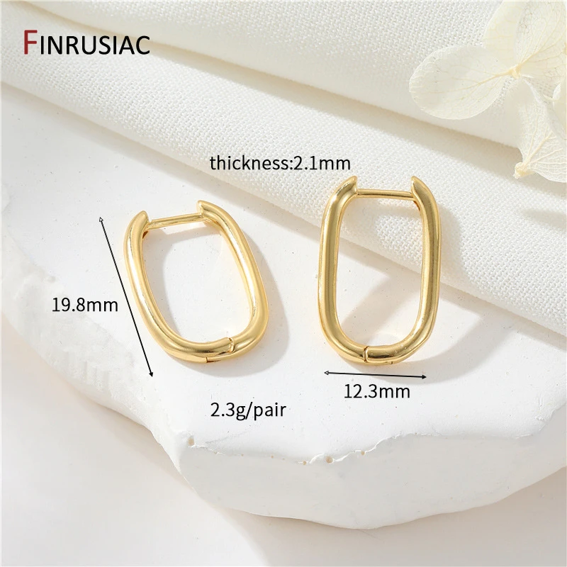 14K vergoldete Ohrringhaken, runde Creolen für Schmuckherstellung, Befestigungselemente für Ohrringe, DIY-Ohrring-Zubehör – Detail 18