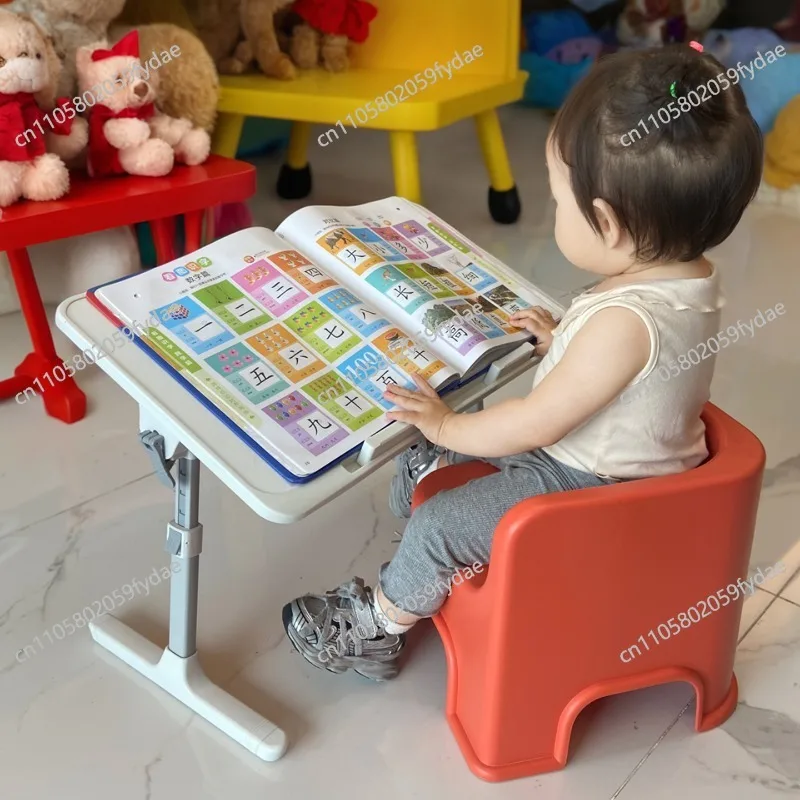 Peanut  Stackable Bed Reading  Lifting Study Table Early Education Picture Book Small Table