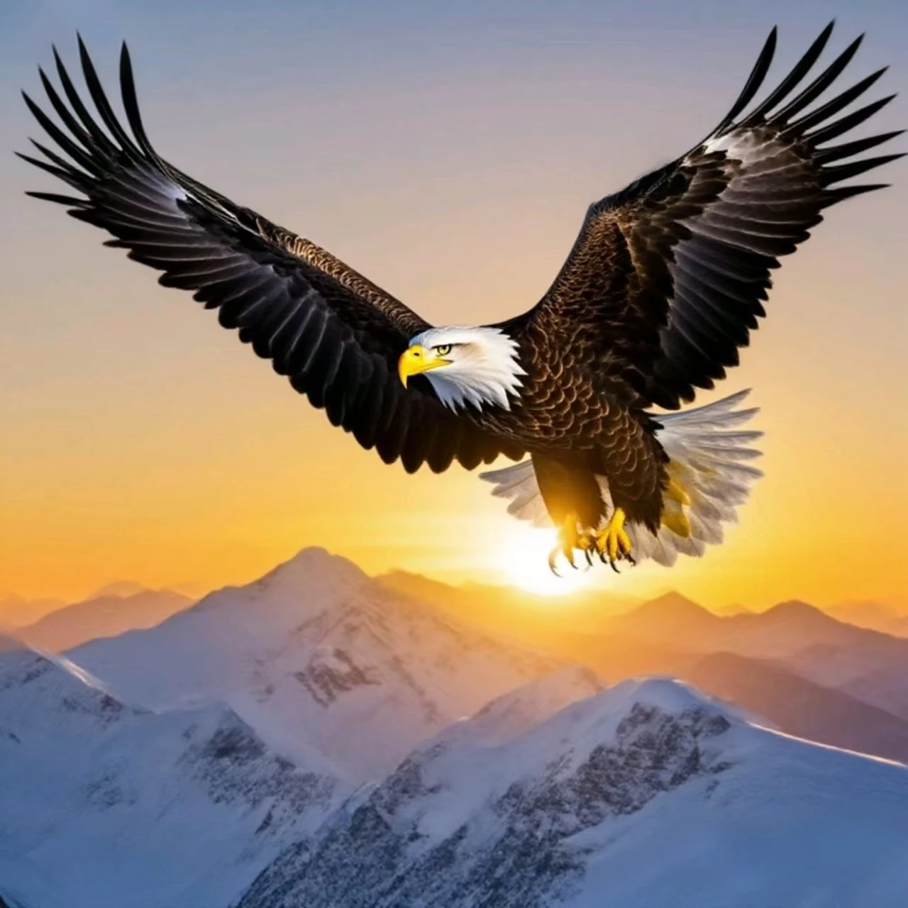 FX651 RC Eagle Shaped Airplane - 2.4G Wireless Remote Control 405mm Foam Glider Toy for Boys & Girls
