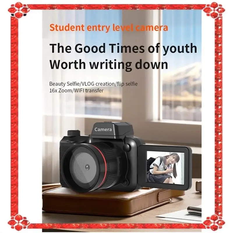 

24-Hour Delivery Y5000 50MP Wifi Digital Camera Kids Mini Camera 16X Zoom Autofocus VLOG Camera Monocular Telescope Folding Scre