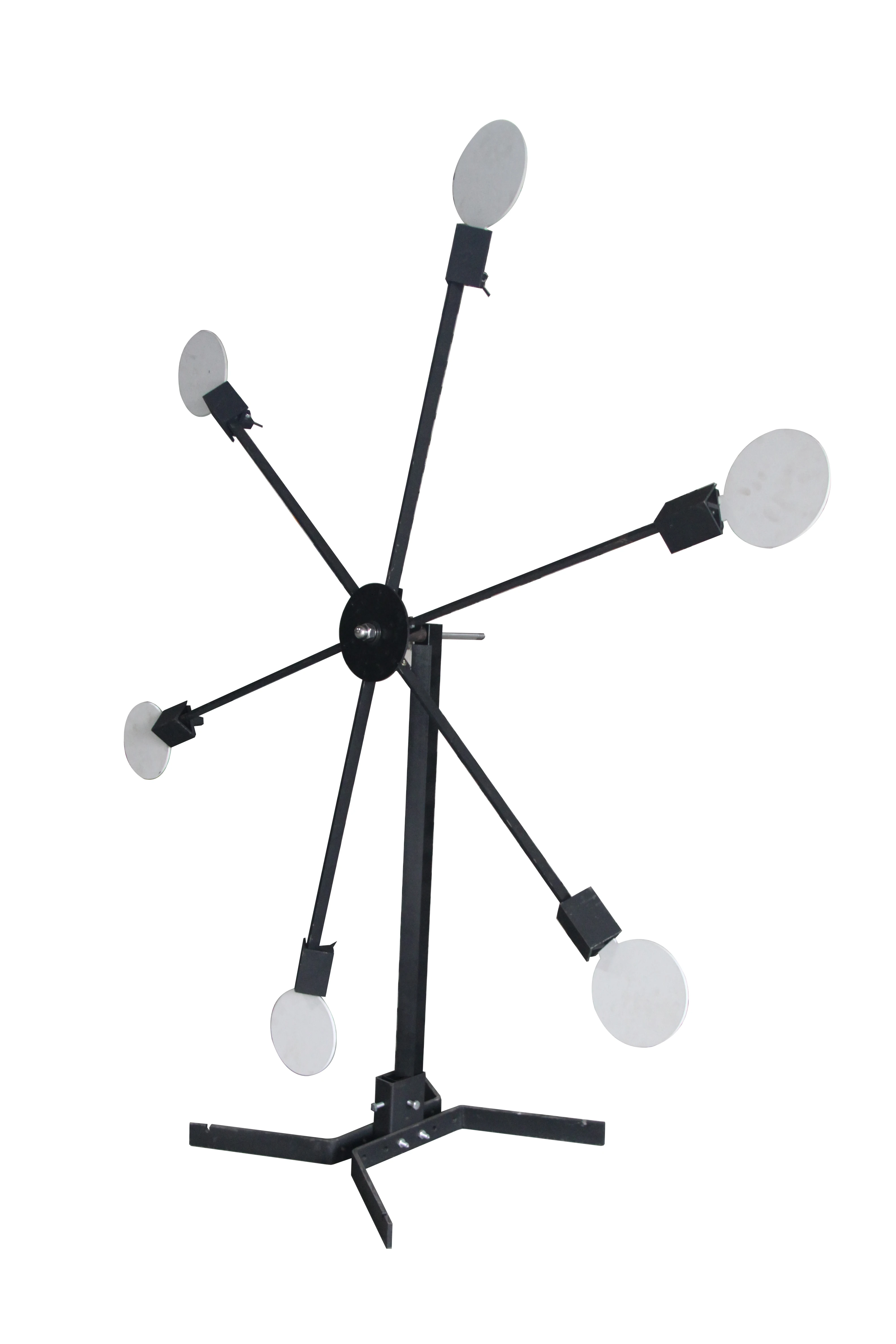 AR500 Steel Texas Star Target Round Plate Shooting Target