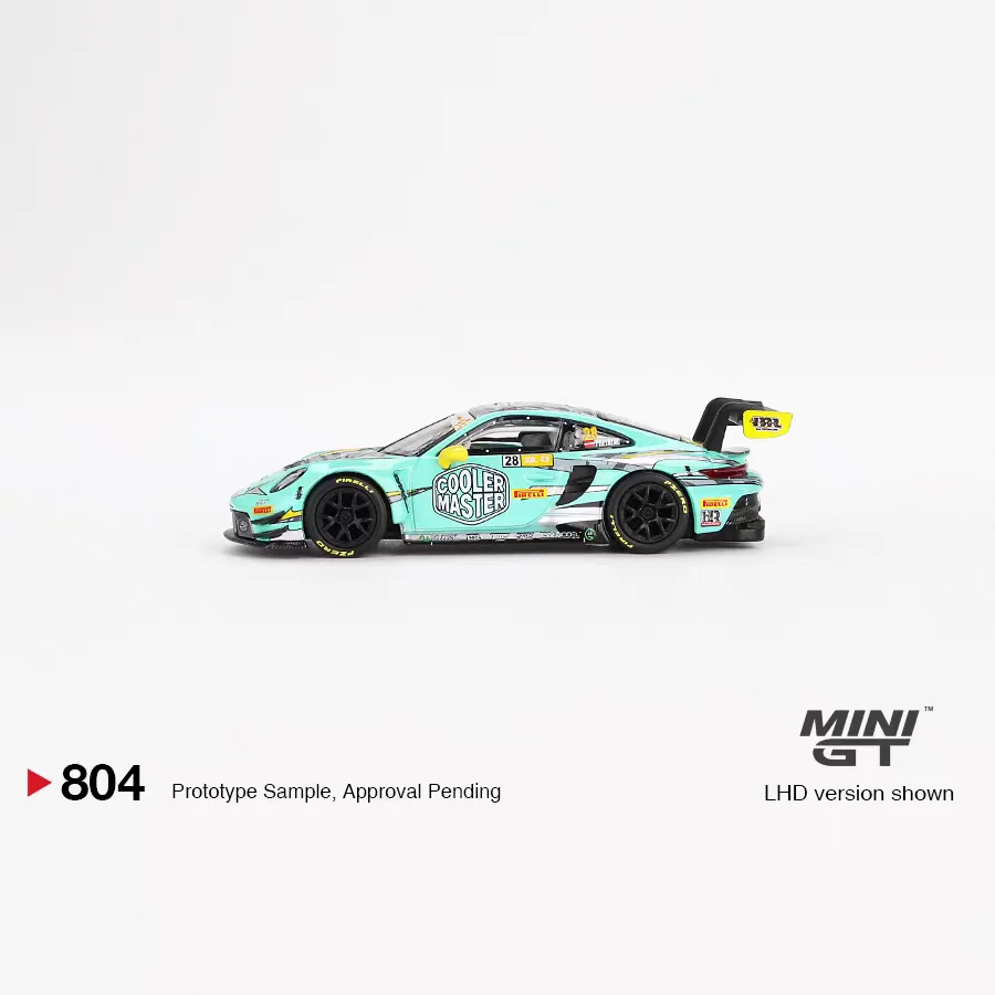 إس إم مينيجت 1/64 963 # 75 911 # 77 AO 992 رياضة السيارات GT3 R # 27 28 # 7 901 minigt 889 مجموعة معدنية نماذج سيارات مصنوعة من خليط معدني مصبوبة