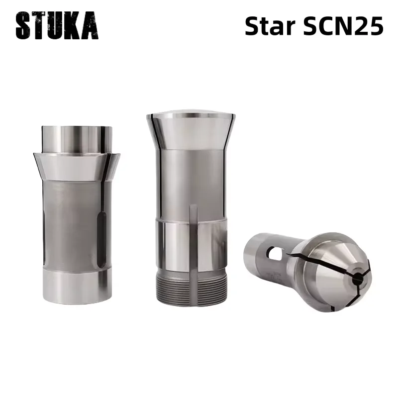 Star Scn25 157e F30 Headstok Pinça tipo Suíço Mandril Guia de Carboneto de Tungstênio de Alta Precisão