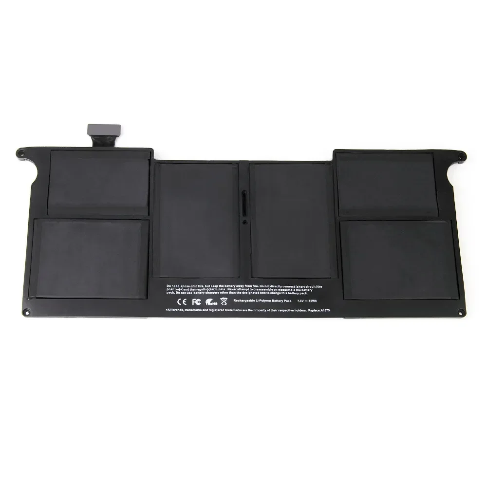 WHOLESALE New A1406 A1375 Laptop Battery for Apple MacBook Air A1370 2010 2011 Production A1465 2012 Version MC965