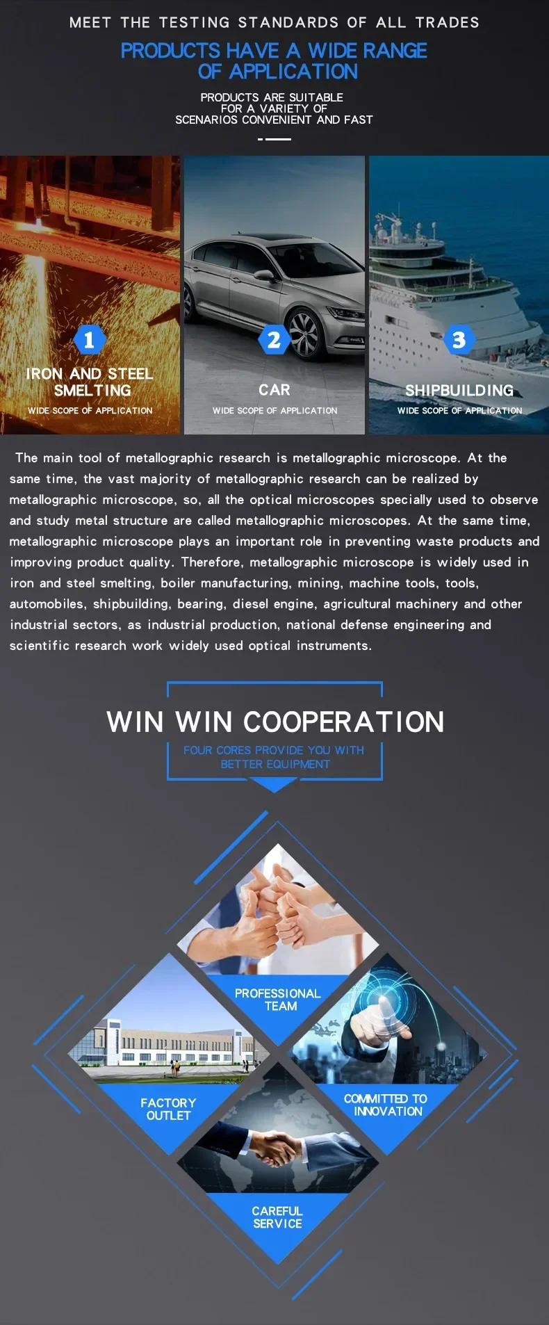 

2026 Hot Microscope Hardware Semiconductor Chip Inspection Electronic Digital Large Size Workpiece Inspection Metallographic Mic