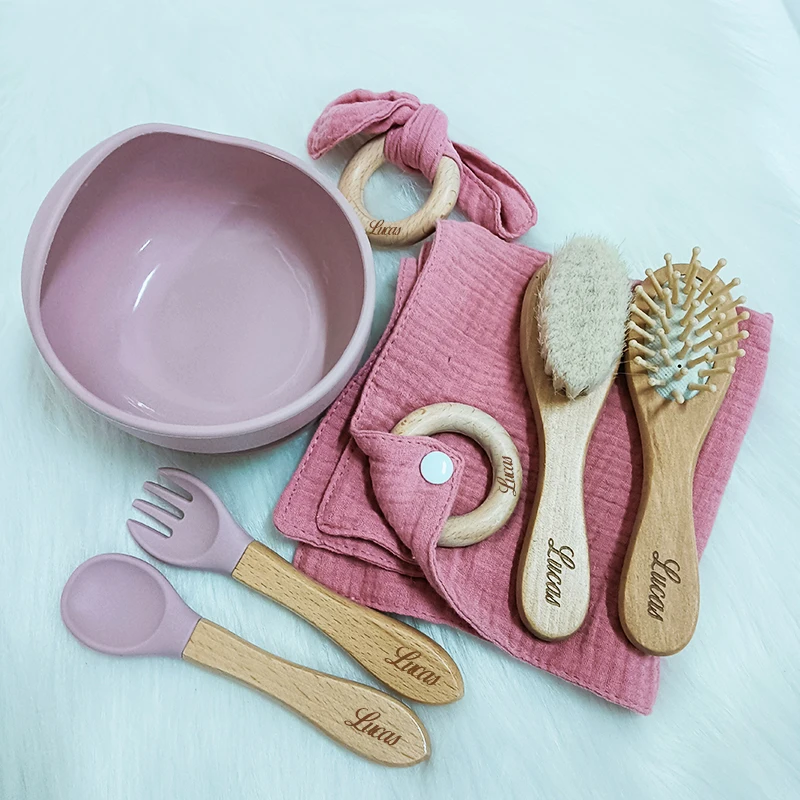 7PCS/Set Personalized Name Bab - Baby Food Name ulasan dan harga